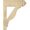 Ekena Millwork Funston Rough Sawn Arts and Crafts Outlooker, Douglas Fir, 6"W x 16"D x 20"H OUT06X16X20FST03RDF - alternate 4